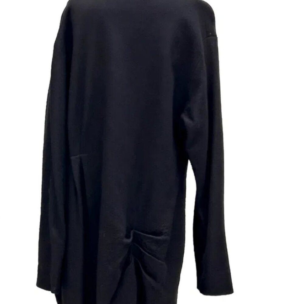 Cynthia Ashby Black Wool Blend Jacket - Picture 2 of 5